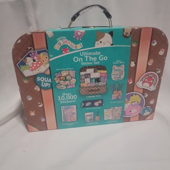 Squishmallows Other - COPY - SQUISHMALLOWS ULTIMATE ON THE GO STICKER SET